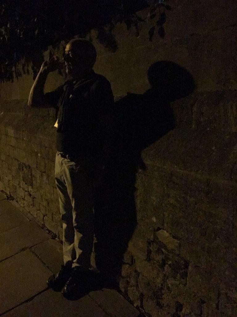 Oxford Ghost Tour Guide Iain New College Lane
